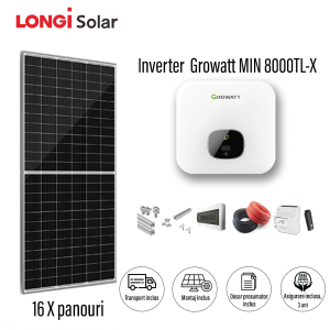 sistem fotovoltaic 8kw